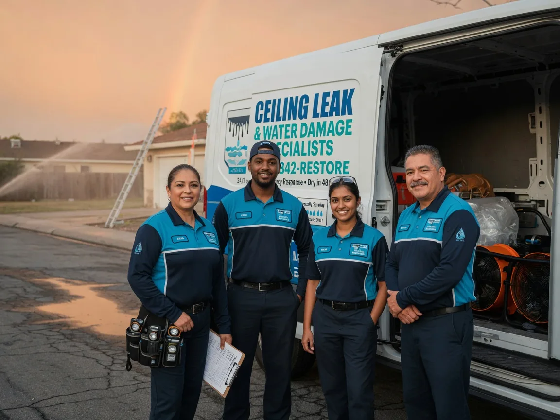 Ceiling Leak Cleanup company in Shanks, WV
