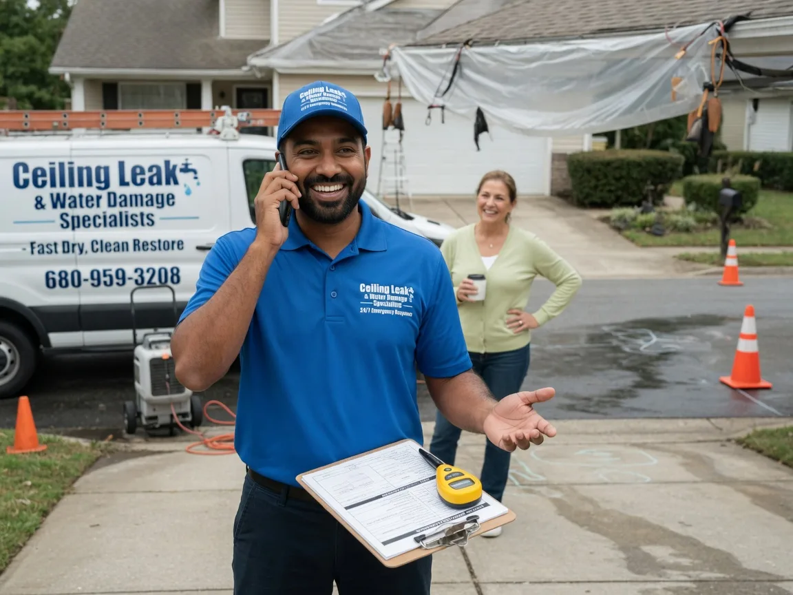 Ceiling Leak Cleanup Shanks, WV FAQs